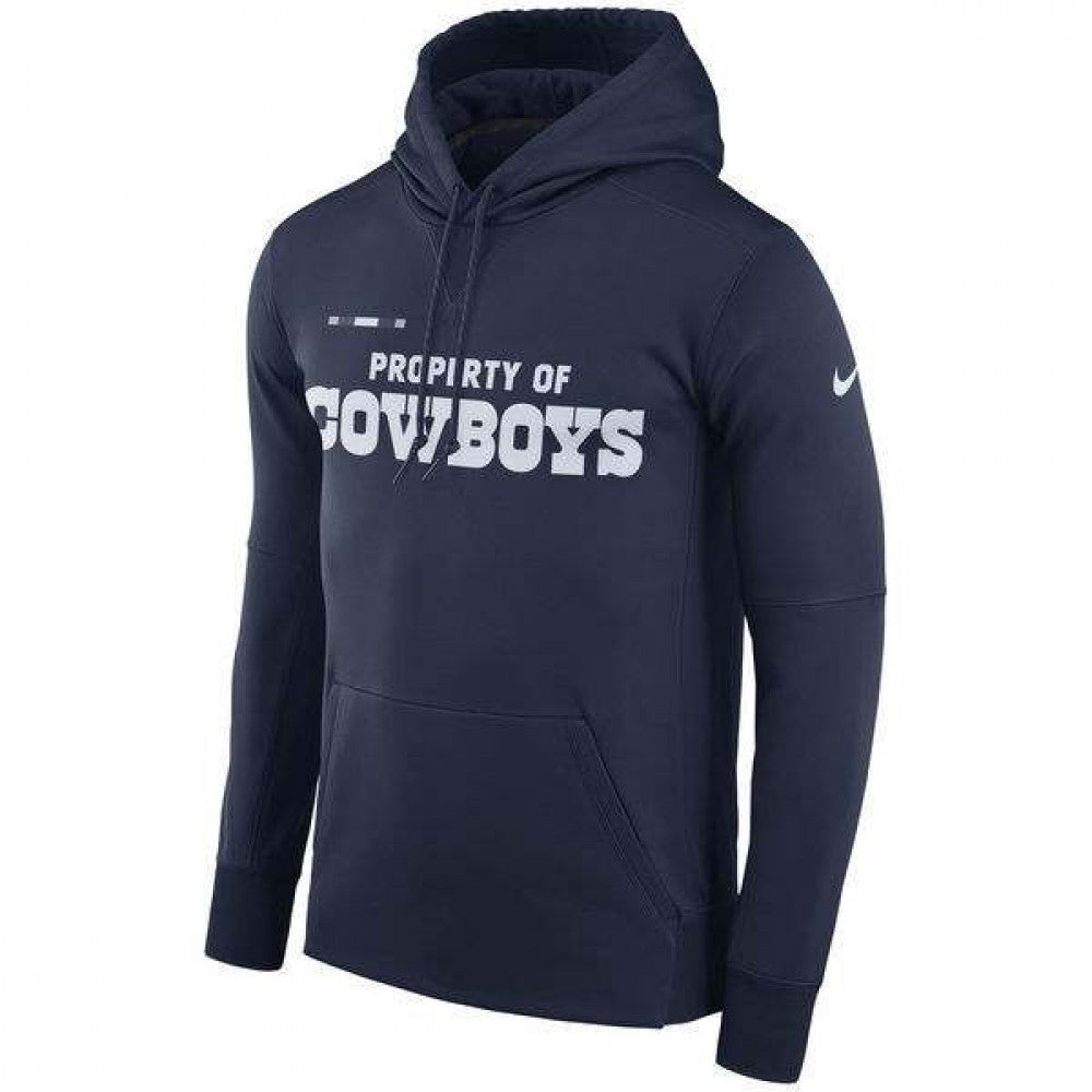 Dallas Cowboys Club Nike Therma NFL Pullover Hoodie