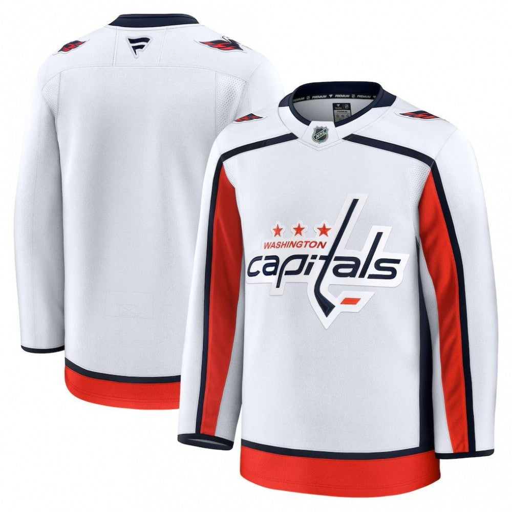 Washington Capitals Away Premium NHL Jersey - White