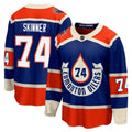 Stuart Skinner Edmonton Oilers Royal 2023 NHL Heritage Classic Premium Player NHL Jersey