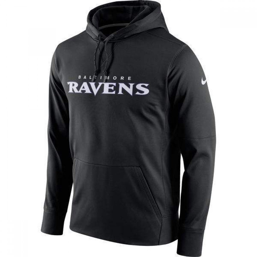 Baltimore Ravens Club Nike Therma NFL Pullover Hoodie