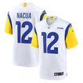 Puka Nacua Los Angeles Rams Nike Game Player Jersey - White