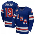 Matthew Tkachuk USA Hockey Olympic Nike 2026 Royal Home Replica NHL Jersey