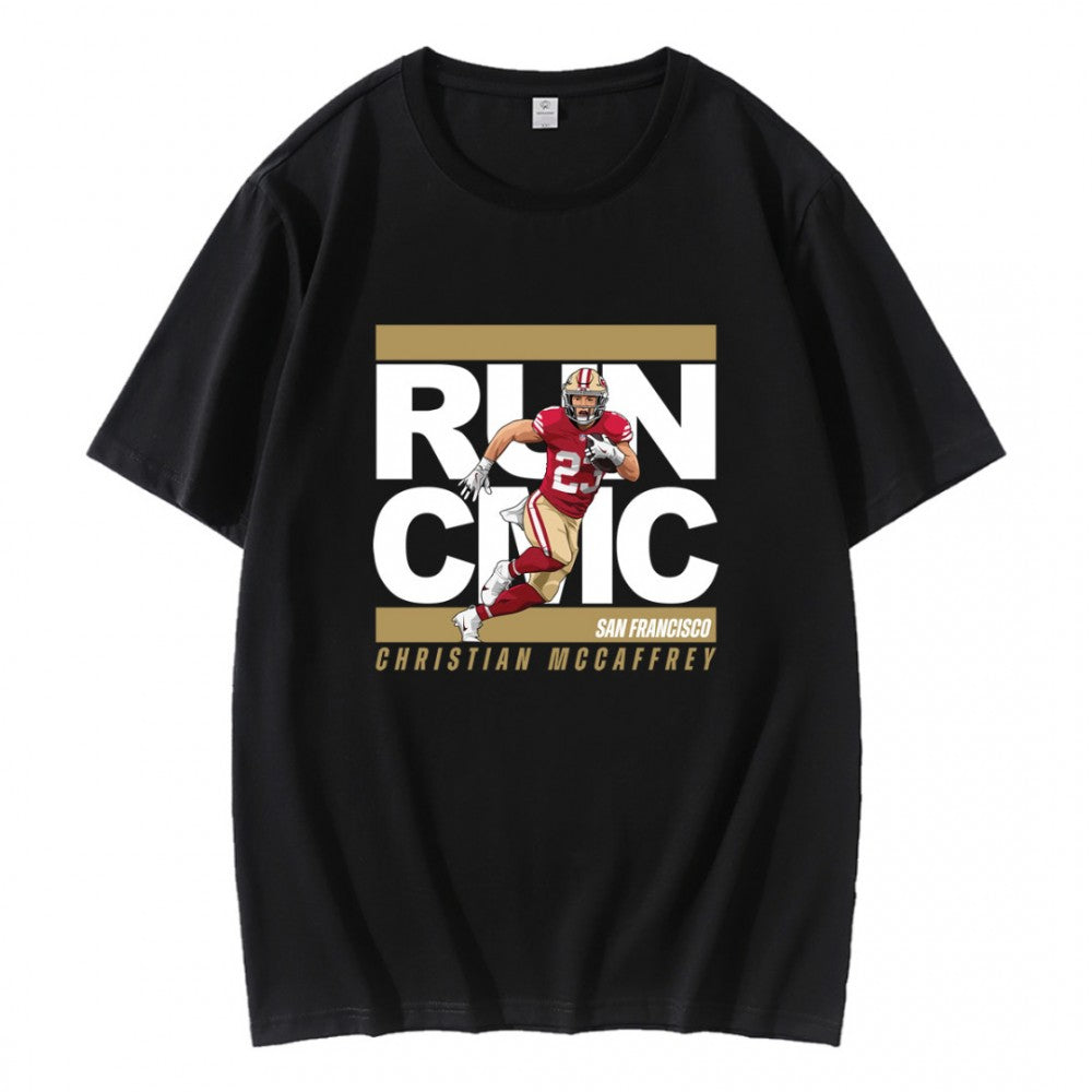 Run CMC Christian McCaffrey San Francisco 49ers T-Shirt