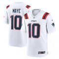 Drake Maye New England Patriots Nike Vapor F.U.S.E. Limited Jersey - White