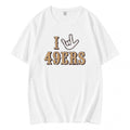 Love Sign San Francisco 49ers T-Shirt