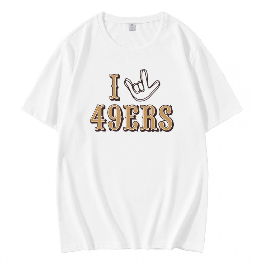 Love Sign San Francisco 49ers T-Shirt