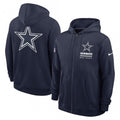 Dallas Cowboys Utility Player Sideline Men's Nike NFL Full-Zip Hoodie