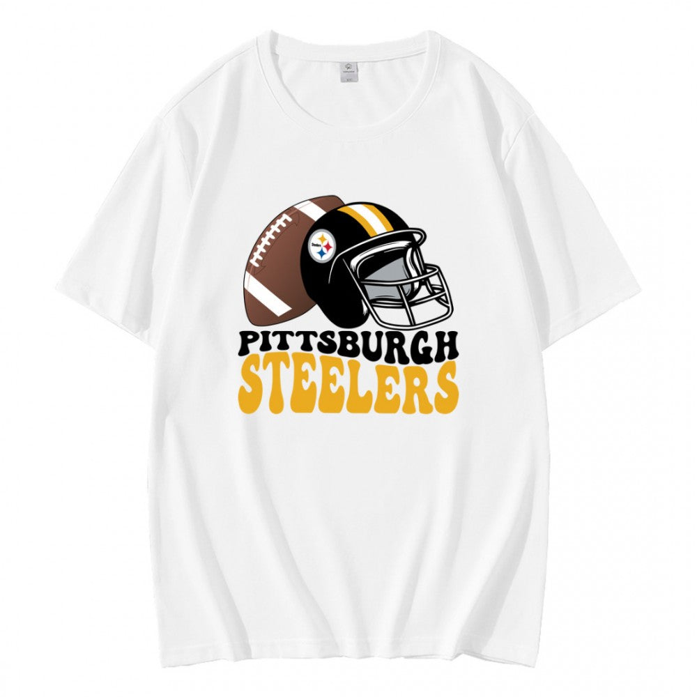 Pittsburgh Steelers Helmet Football T-Shirt