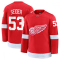 Moritz Seider Detroit Red Wings Home Premium NHL Jersey - Red