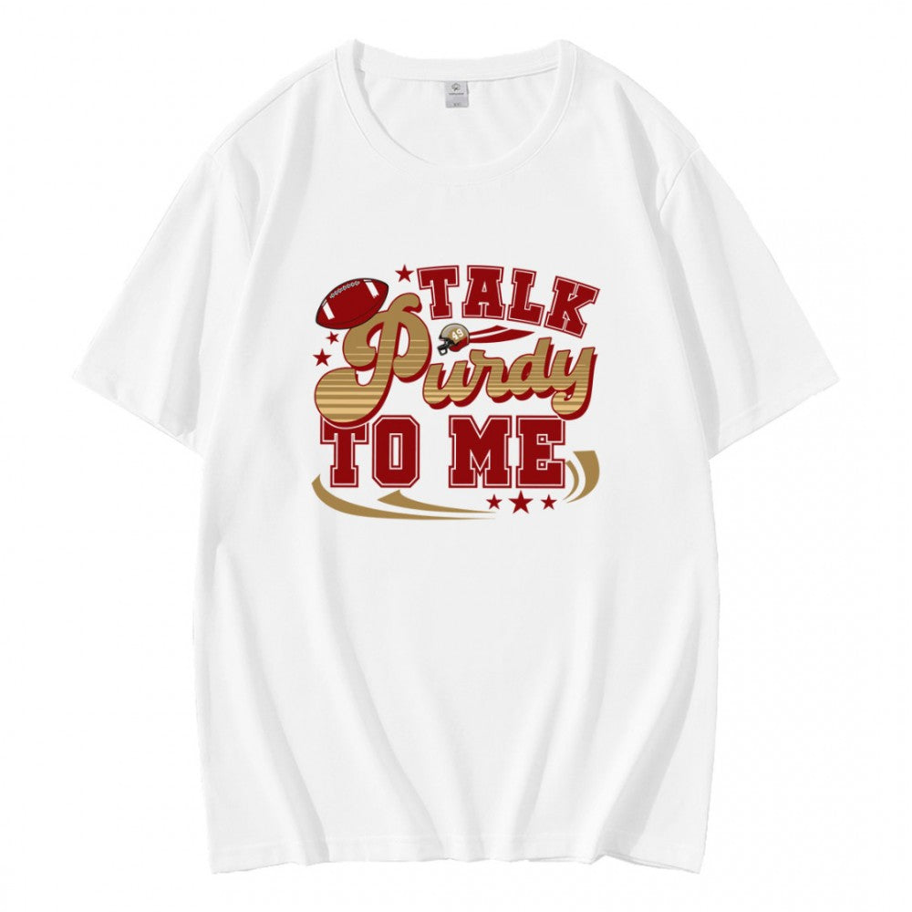 Retro Talk Purdy To Me 49ers NFL T-Shirt