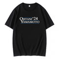 Ohtani Yamamoto 24 MLB Dodgers Player T-Shirt