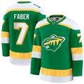Brock Faber Minnesota Wild Alternate Premium NHL Jersey - Green