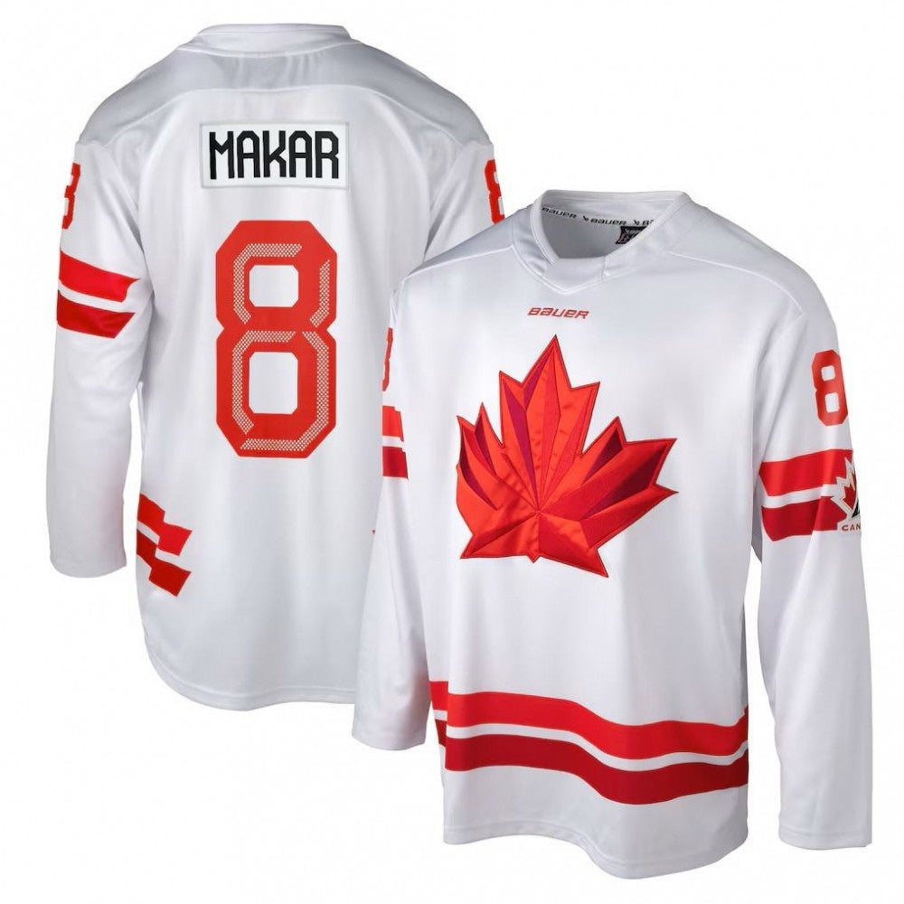 Cale Makar Hockey Bauer Canada 2026 Olympics Replica NHL Jersey - White