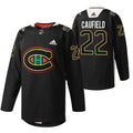 Montreal Canadiens Cole Caufield Black History Night Warmup NHL Jersey