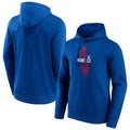 New York Rangers Fanatics Branded Hometown Graphic Hoodie - Royal