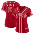 Corey Seager Texas Rangers Nike Women's 2026 City Connect Stadium MLB Jersey - Red