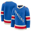Men's New York Rangers Blue Centennial Premium NHL Jersey