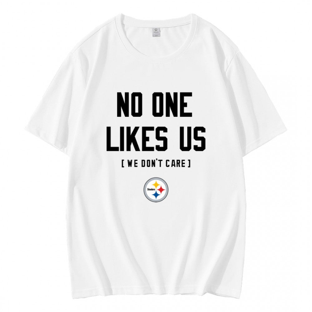 Pittsburgh Steelers No One Likes Us We Dont Care T-Shirt