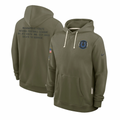 Indianapolis Colts Salute to Service Sideline Dominant Force NFL Pullover Hoodie