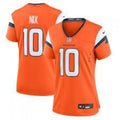 Bo Nix Denver Broncos Nike Women's Vapor F.U.S.E. Limited Jersey - Orange