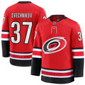 Men's Carolina Hurricanes Andrei Svechnikov Red Alternate Premium NHL Jersey