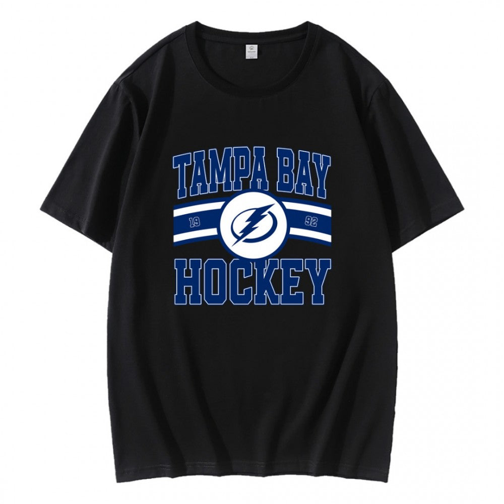 Vintage Tampa Bay Lightning Hockey Logo 1992 T-Shirt