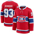 Ivan Demidov Montreal Canadiens Home Premium NHL Jersey - Red