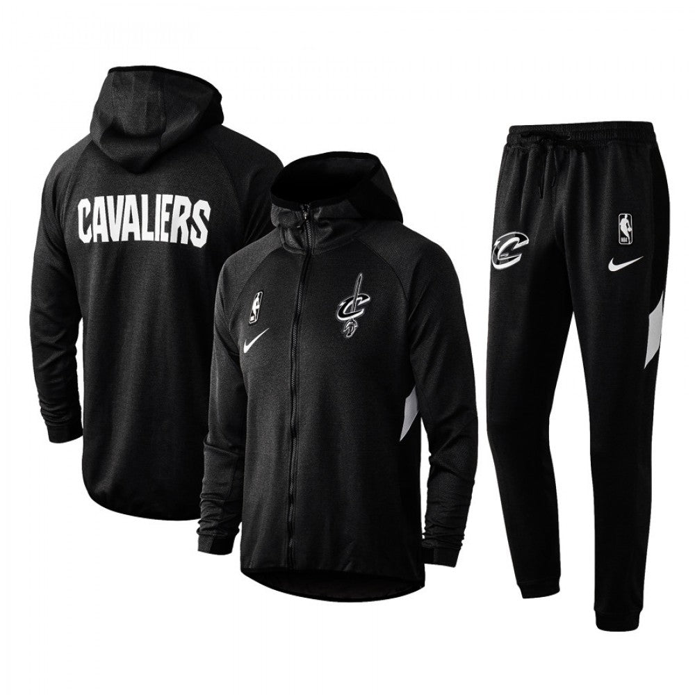 Cleveland Cavaliers Nike 2019/20 Showtime Full-Zip Therma Flex Performance Hoodie