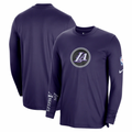 Los Angeles Lakers Nike 2022/23 City Edition Essential Expressive Long Sleeve T-Shirt