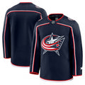 Columbus Blue Jackets Home Premium Blank NHL Jersey - Navy