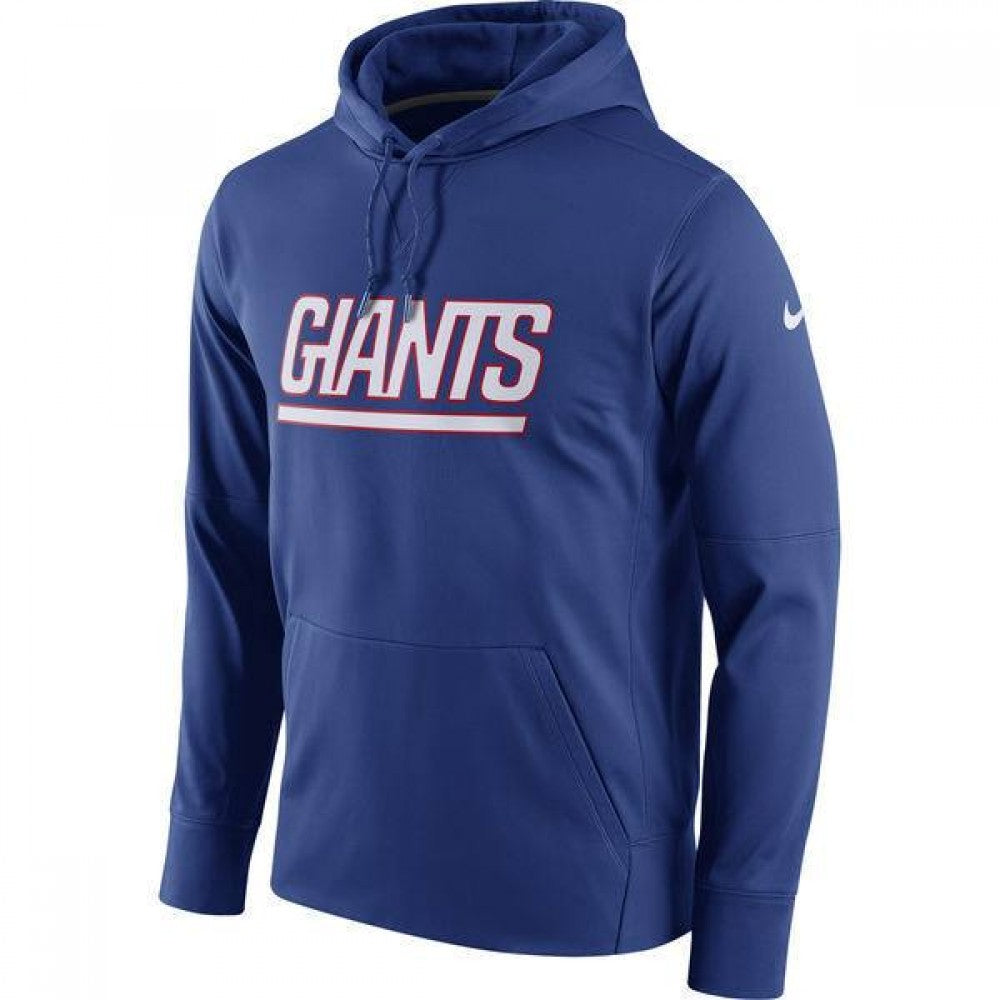 New York Giants Club Nike Therma NFL Pullover Hoodie