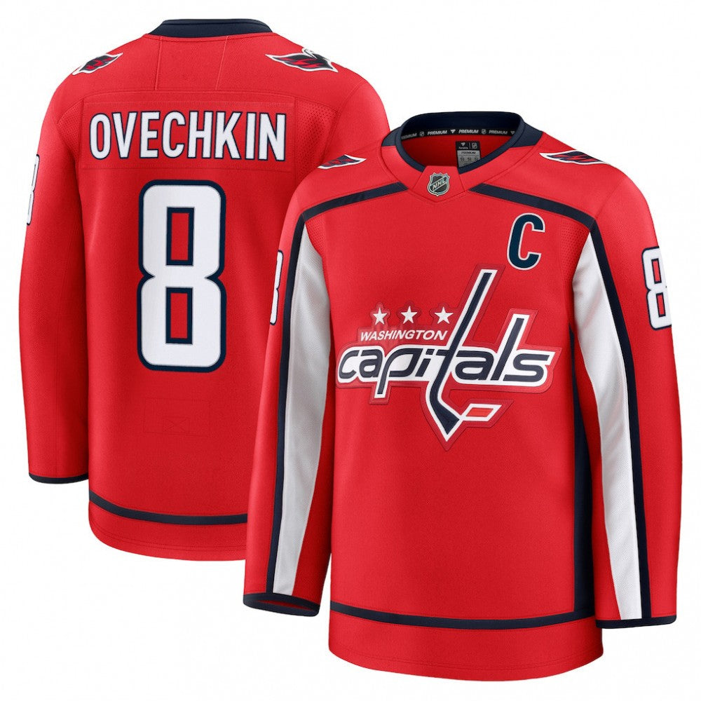 Alexander Ovechkin Washington Capitals Home Premium NHL Jersey - Red