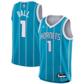 Youth Jordan LaMelo Ball Teal Charlotte Hornets Swingman NBA Jersey - Icon Edition