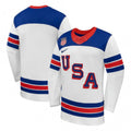 USA Hockey Olympic Nike 2026 White Away Replica Blank NHL Jersey
