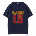 Kansas City Chiefs Mahomes 15 Glitter 13 T-Shirt