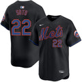 Juan Soto New York Mets Nike Alternate Limited Player MLB Jersey?C Black