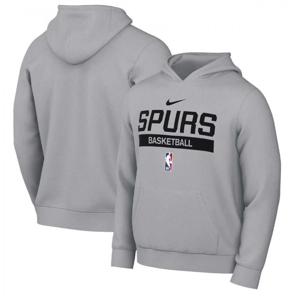San Antonio Spurs 2022/23 Nike Spotlight On-Court Practice Performance Pullover Hoodie