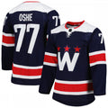 TJ Oshie Washington Capitals 2020/21 Navy Alternate Premium Player NHL Jersey