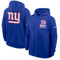 New York Giants Utility Player Sideline Men's Nike NFL Full-Zip Hoodie