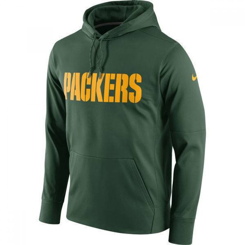 Green Bay Packers Club Nike Therma NFL Pullover Hoodie