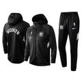 Brooklyn Nets Nike 2019/20 Showtime Full-Zip Therma Flex Performance Hoodie