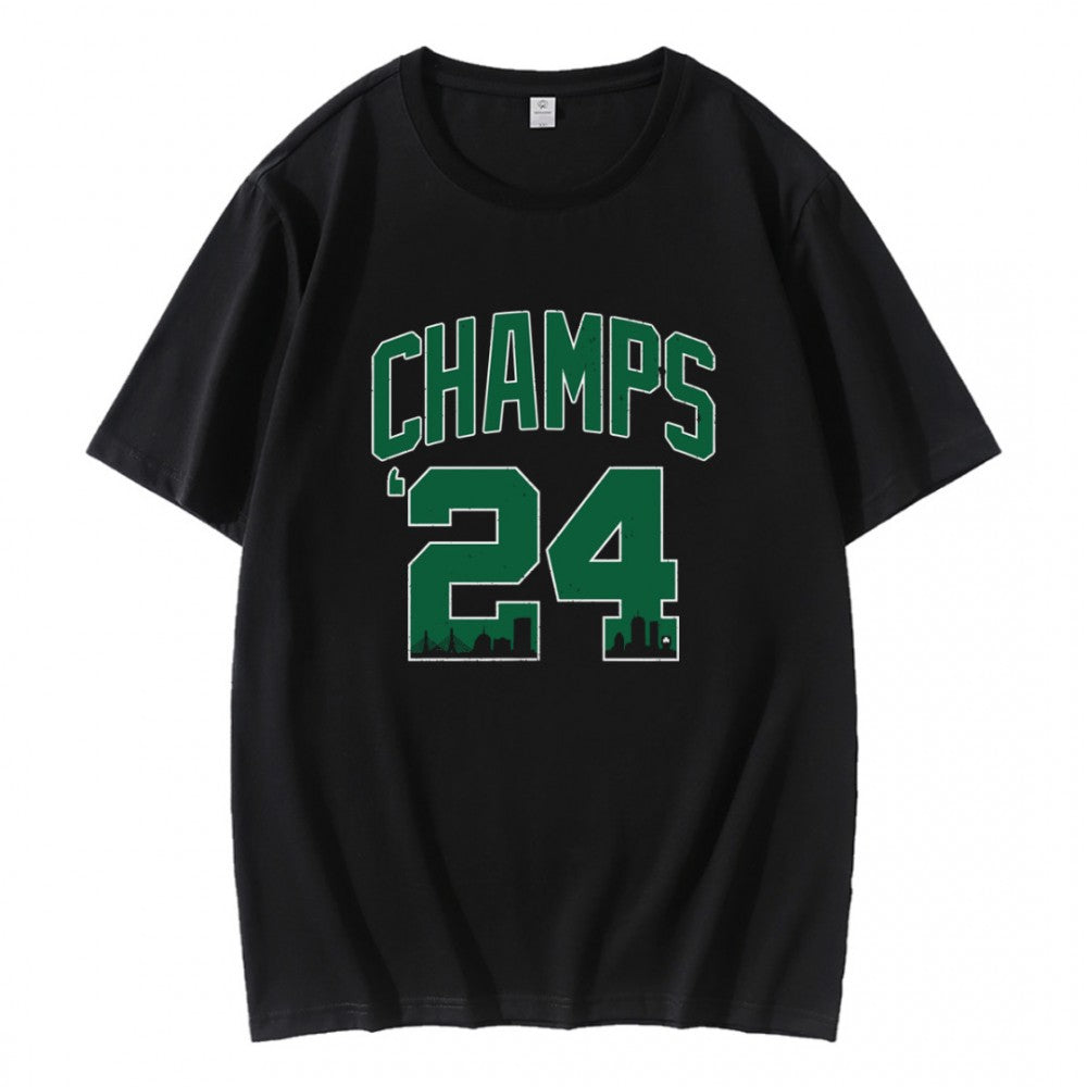2024 Champs Boston Basketball Championship T-Shirt