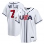 Bobby Witt Jr. USA Baseball Nike 2026 World Baseball Classic Home Stadium MLB Jersey - White