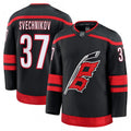 Men's Carolina Hurricanes Andrei Svechnikov Black Home Premium NHL Jersey