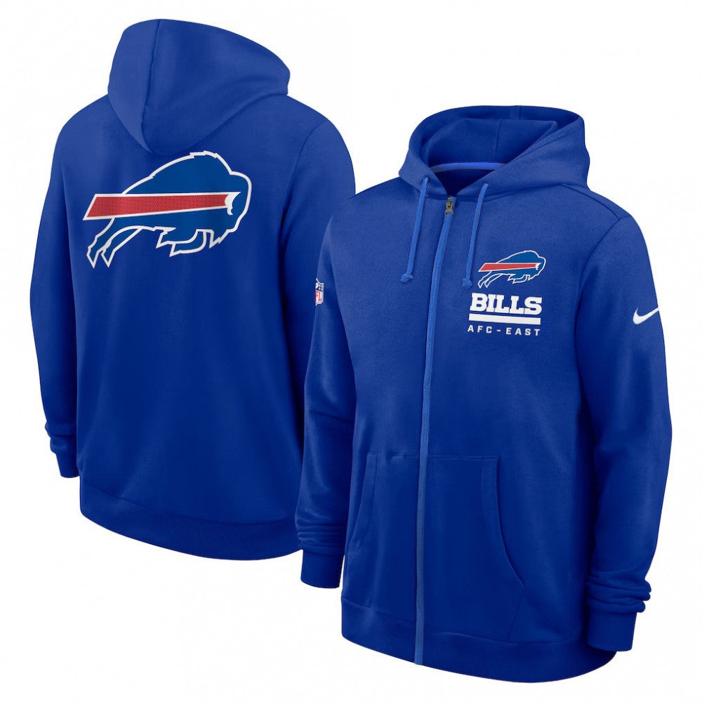 Buffalo Bills Utility Player Sideline Men's Nike NFL Full-Zip Hoodie