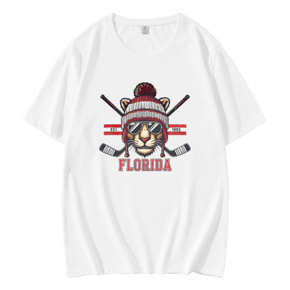 Vintage Florida Panther Mascot Est 1993 Hockey Fans T-Shirt