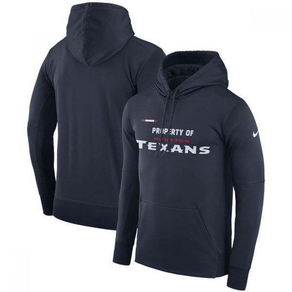 Houston Texans Club Nike Therma NFL Pullover Hoodie