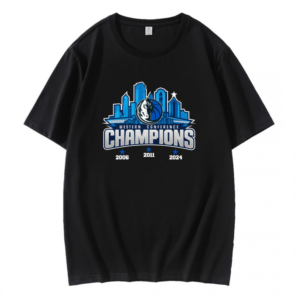 Mavericks Three Times Western Conference Champions T-Shirt