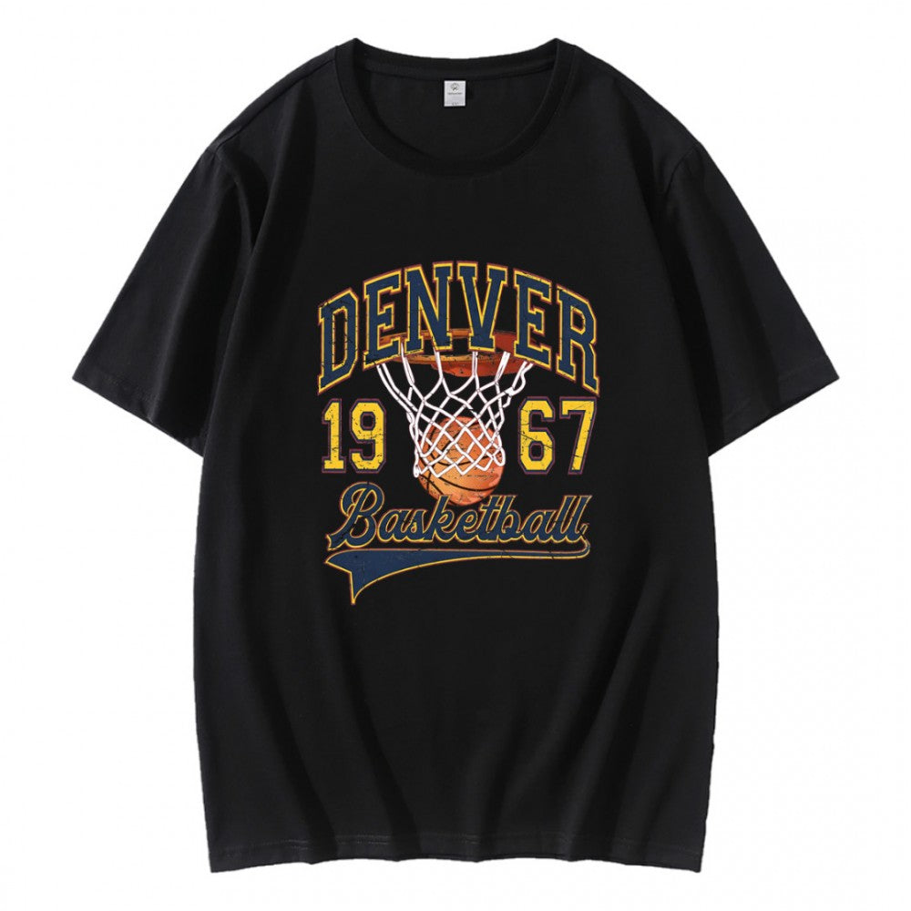 Vintage Denver Basketball 1967 T-Shirt