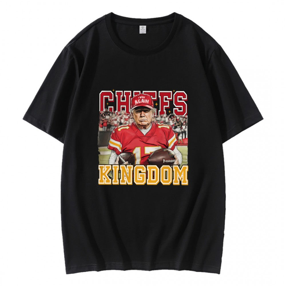 Kansas City Chiefs Kingdom Donald Trump T-Shirt